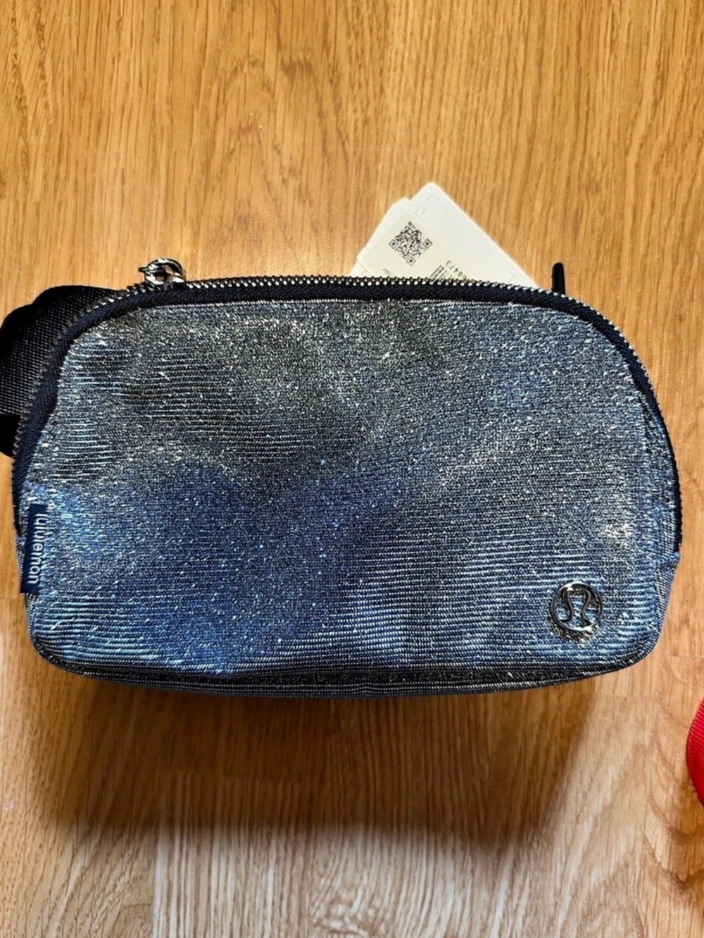 Lululemon Everywhere Belt Bag 1L *Glitter Silver NWT